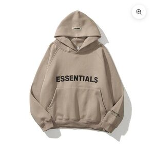 Fear of God Essentials Brown Hoodie